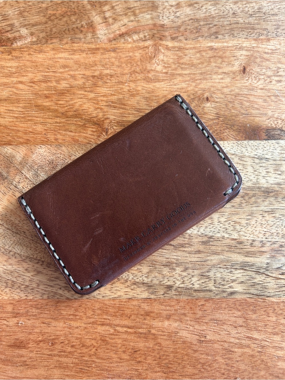 Makr carry goods horizon fold wallet